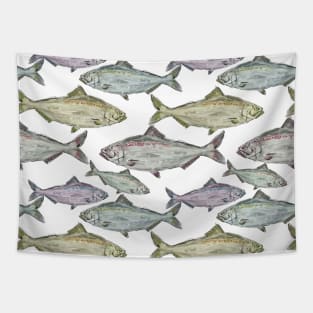 Fish Pattern Tapestry