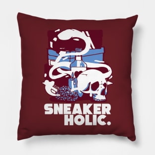 Sneaker Holic Team Maroon Pillow