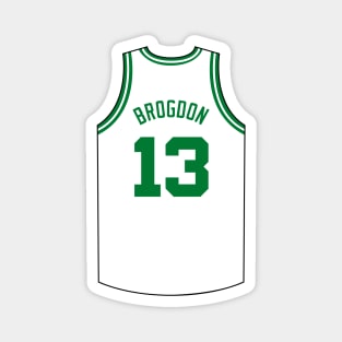 Malcolm Brogdon Boston Jersey Qiangy Magnet