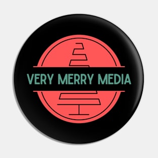 Very Merry Media Pin