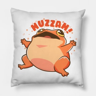 Huzzah Frog Pillow