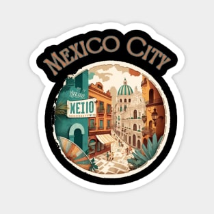 Mexico City Travel Streetscape Mexico - Travelling Magnet