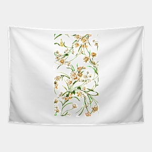 Spring Flower Pattern Tapestry