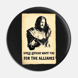 uncle lothar wants you Pin