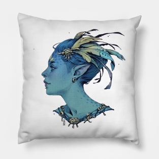 Blue Fairy Pillow