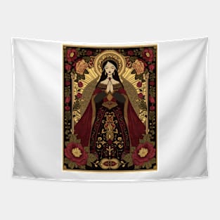 Woman's Prayers Tapestry