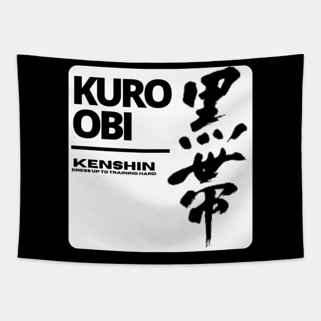 Kuro obi Tapestry by Kenshin