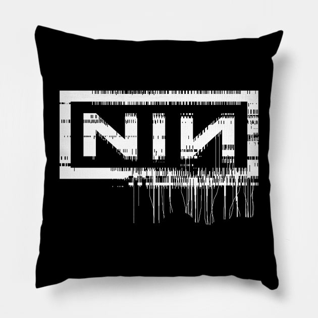 NIN Pillow by meantibrann