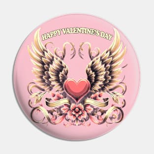 Valentines Day Celebrate Pin