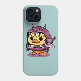 Duckie in a Monster Costume Phone Case