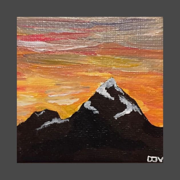 Rocky Mountain Sunset by ArtbyDJV
