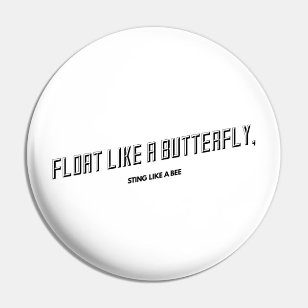 float like a butterfly sting like a bee Pin by GMAT