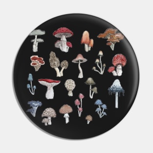 mushroom sticker pack Pin