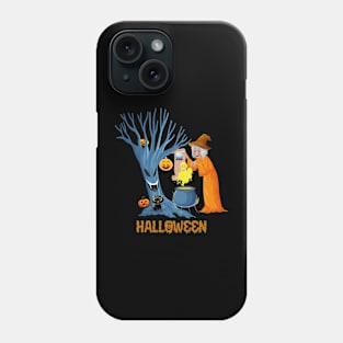 Halloween Spooky T-shirt Phone Case