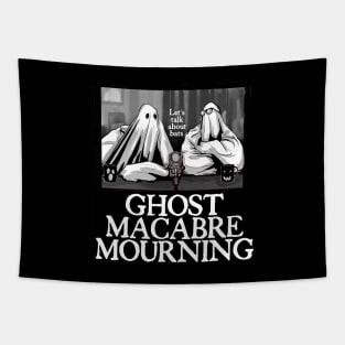 Ghost Macabre Mourning Tapestry