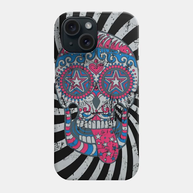 The Spiral of Skull Phone Case by asokabudaya