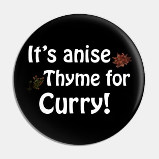 Its anise thyme for curry - dark theme Pin