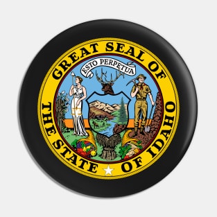 Idaho Coat of Arms Pin