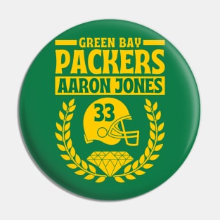 Green Bay Packers Aaron Jones 33 American Football Pin