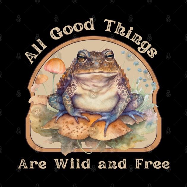 Wild and Free Fairycore Toad by Curio Pop Relics