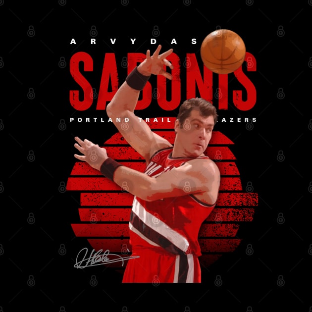 Arvydas Sabonis by Juantamad