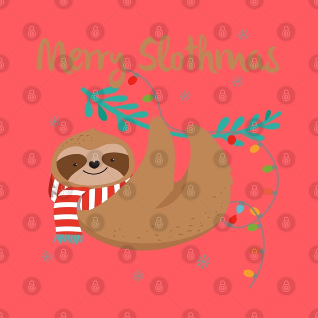 Merry Slothmas by ManxHaven