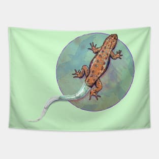 A Lizards Most Valuable Asset Tapestry