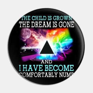 I Have Become Comfortably Numb Pin