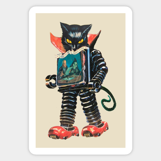 Nightmare Machine - Cat - Sticker
