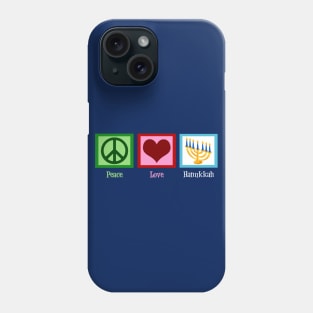 Peace Love Hanukkah Phone Case