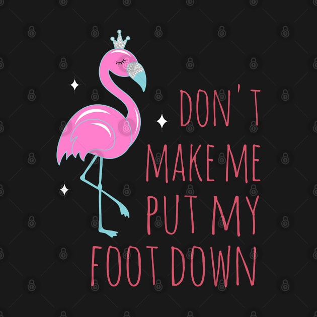 Don't make me put my foot down by kevenwal