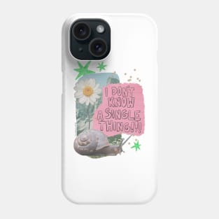 I Don’t Know Phone Case