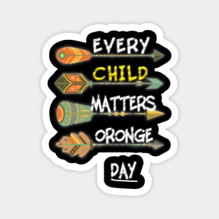 every child matters oronge day Magnet