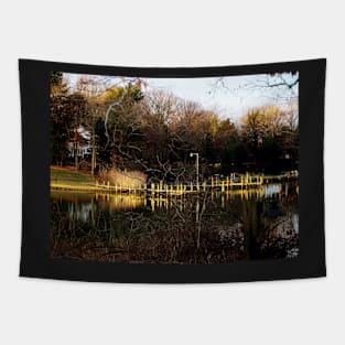 Winter Sunrise Tapestry