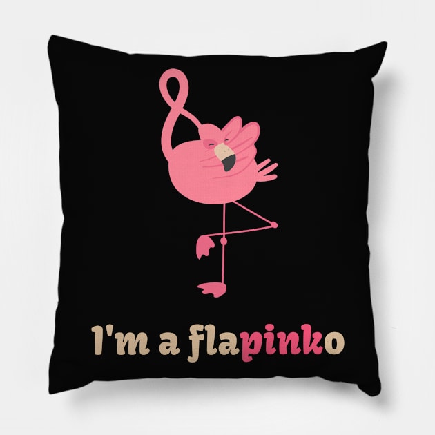 Flamingo Pink Ribbon Breast Cancer Awareness Month October Pillow by DDJOY Perfect Gift Shirts