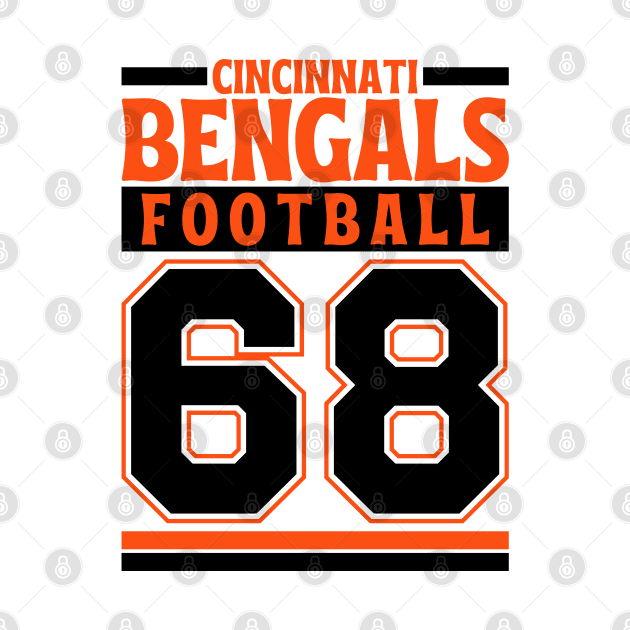 Cincinnati Bengals 1968 American Football Edition 3 by Astronaut.co