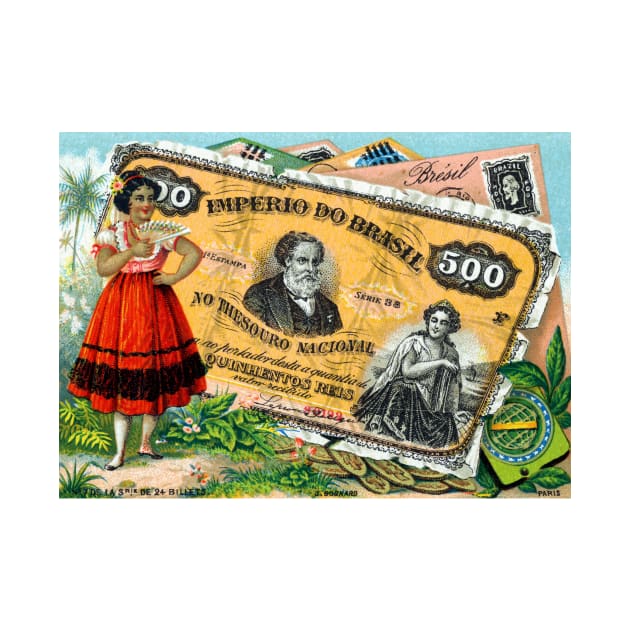 19th C. Brazilian Commerce and Culture by historicimage