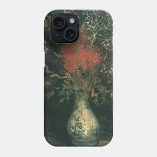 Vase with flowers by van Gogh Phone Case