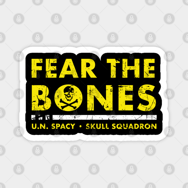 Fear The Bones Magnet by PopCultureShirts