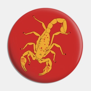 Scorpio (Marigold) Pin