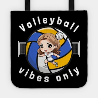 Volleyball vibes only Tote