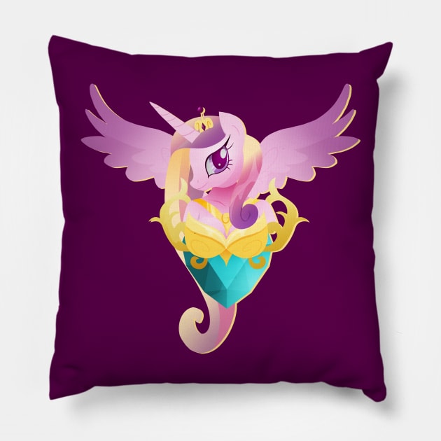 Anthro Princess Cadance Pillow by Ilona's Store