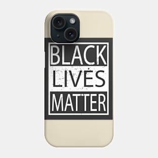 Black lives matter t-shirt sticker Phone Case