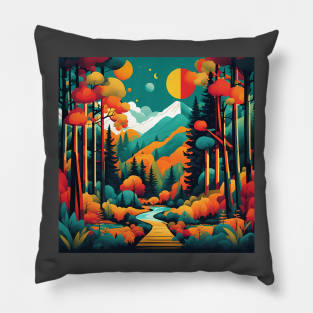 FOREST ART Pillow