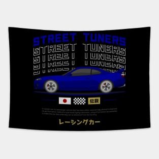 Tuner Blue Silvia S15 JDM Tapestry