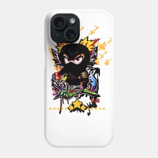 Graffiti Star Ninja Phone Case