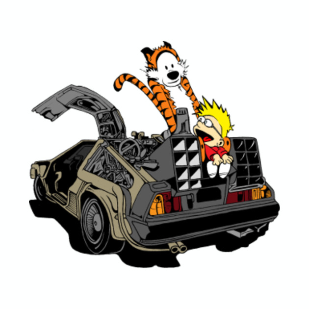 Calvin And Hobbes Back To The Future
