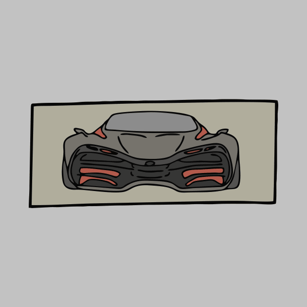 front of a super faster car by fokaction