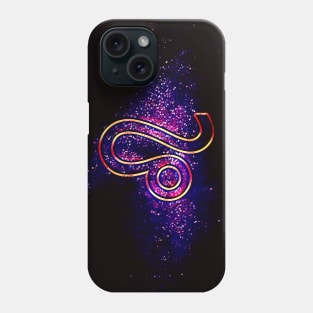 Leo (Retro Leo Zodiac) Phone Case