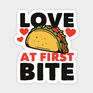 Love at First Bite // Taco Lover Magnet